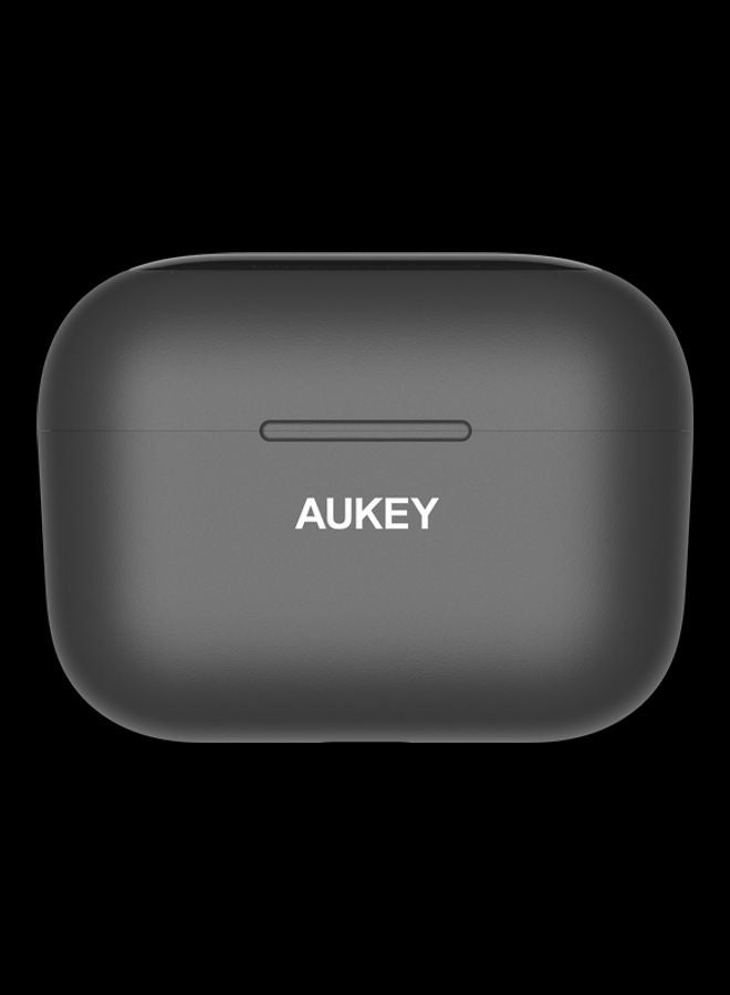 Aukey BT In-Ear Earbuds With Charging Case Black  - Image 2
