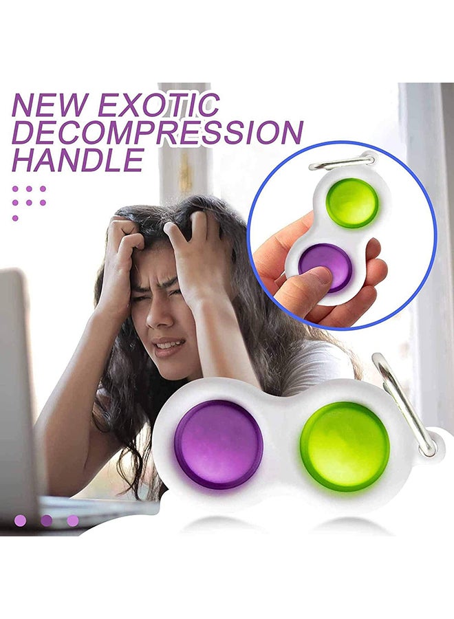 XiuWoo - 2-Piece Simple Fidget Dimple Toy - Image 1