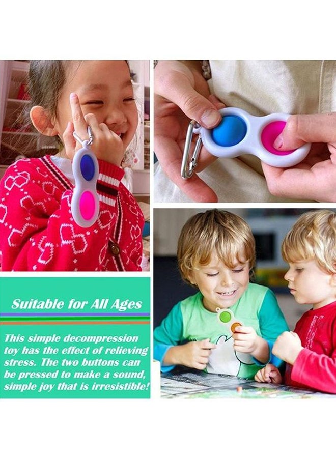 XiuWoo - 2-Piece Simple Fidget Dimple Toy - Image 1