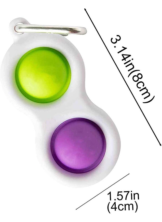 XiuWoo - 2-Piece Simple Fidget Dimple Toy - Image 1