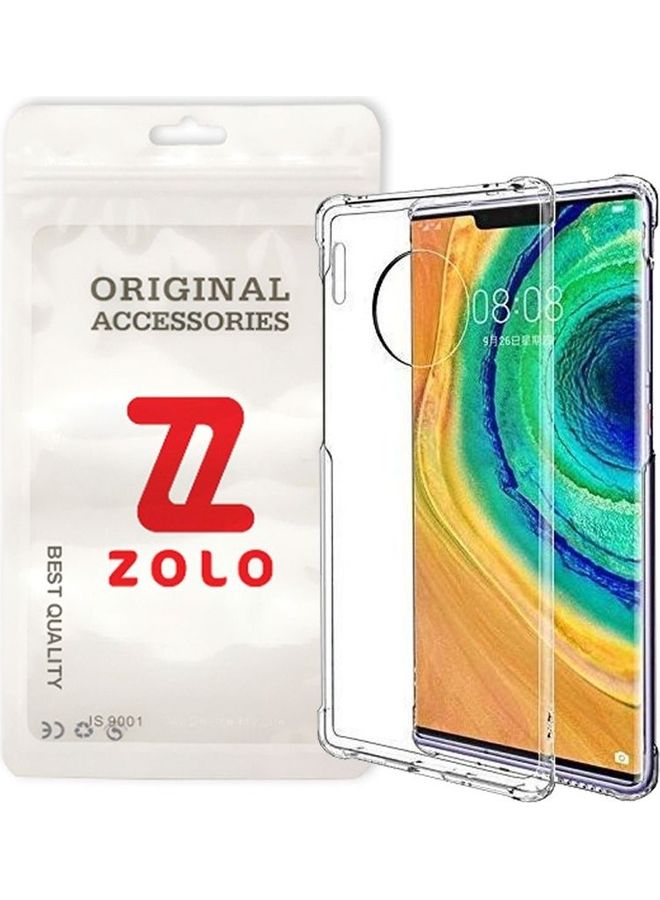 Zolo Shockproof Slim Soft TPU Silicon Case Cover For Huawei Mate 30 Clear - Image 1