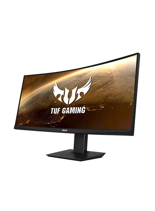 ASUS - TUF Gaming VG35VQ Monitor With 35 Inch WQHD (3440x1440) Display/100Hz/Extreme Low Motion Blur/Adaptive-Sync/1ms (MPRT)/Curved Black - Image 1