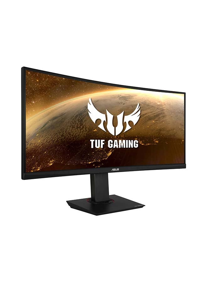 ASUS - TUF Gaming VG35VQ Monitor With 35 Inch WQHD (3440x1440) Display/100Hz/Extreme Low Motion Blur/Adaptive-Sync/1ms (MPRT)/Curved Black - Image 1