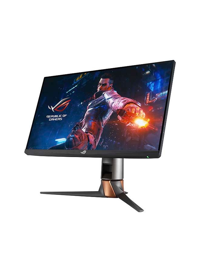 ASUS - 24.5 -inch ROG Swift 360Hz PG259QN eSports NVIDIA G-SYNC Gaming Monitor FHD (1920 x 1080) Display, 360 Hz/ Fast IPS/ 1 ms (GTG)/ HDR/ ULMB Black - Image 1