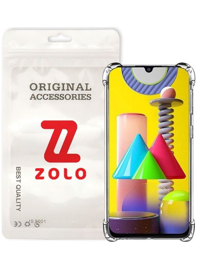 Zolo Shockproof Slim Soft TPU Silicon Case Cover For Samsung Galaxy M31 Clear - Image 1
