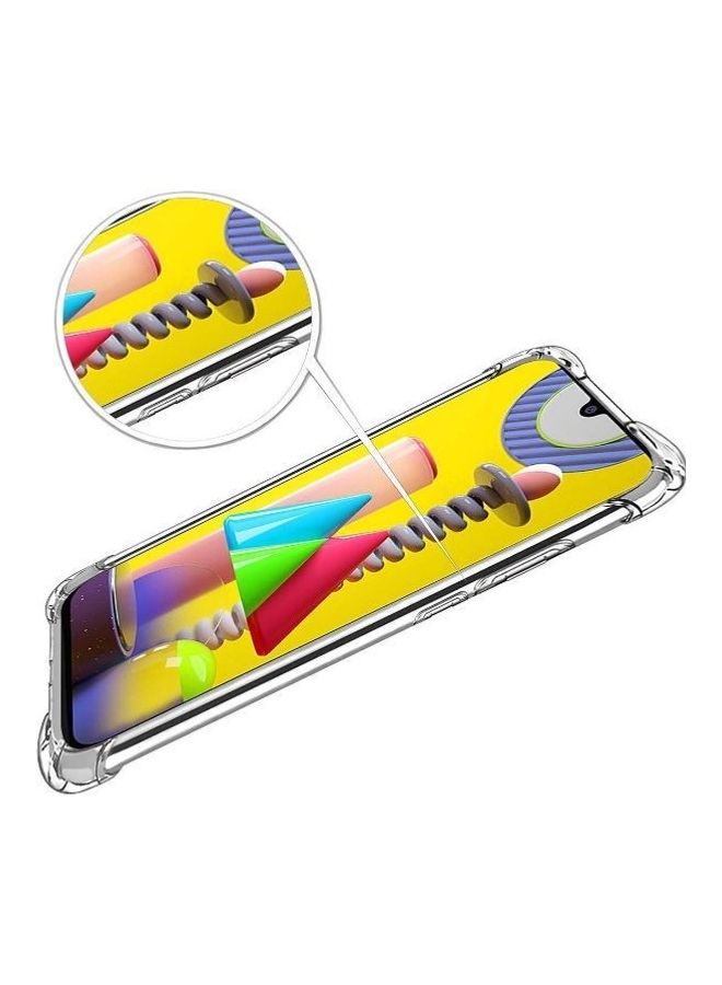 Zolo Shockproof Slim Soft TPU Silicon Case Cover For Samsung Galaxy M31 Clear - Image 3