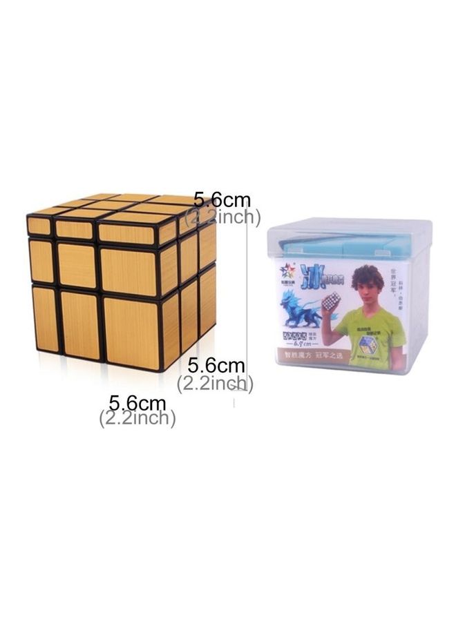 BGM Zhisheng Ice Unicorn Brushed Mirror Brain Speed Puzzle Magic Cube - Image 3