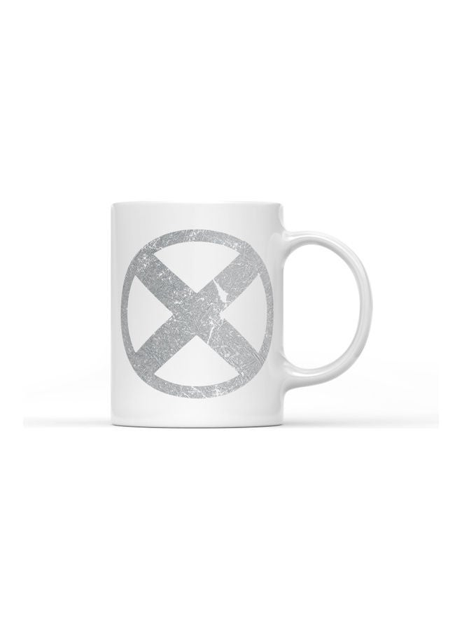 LOUD UNIVERSE Wolverine Logo Printed Coffee Mug White/Grey  - Image 1