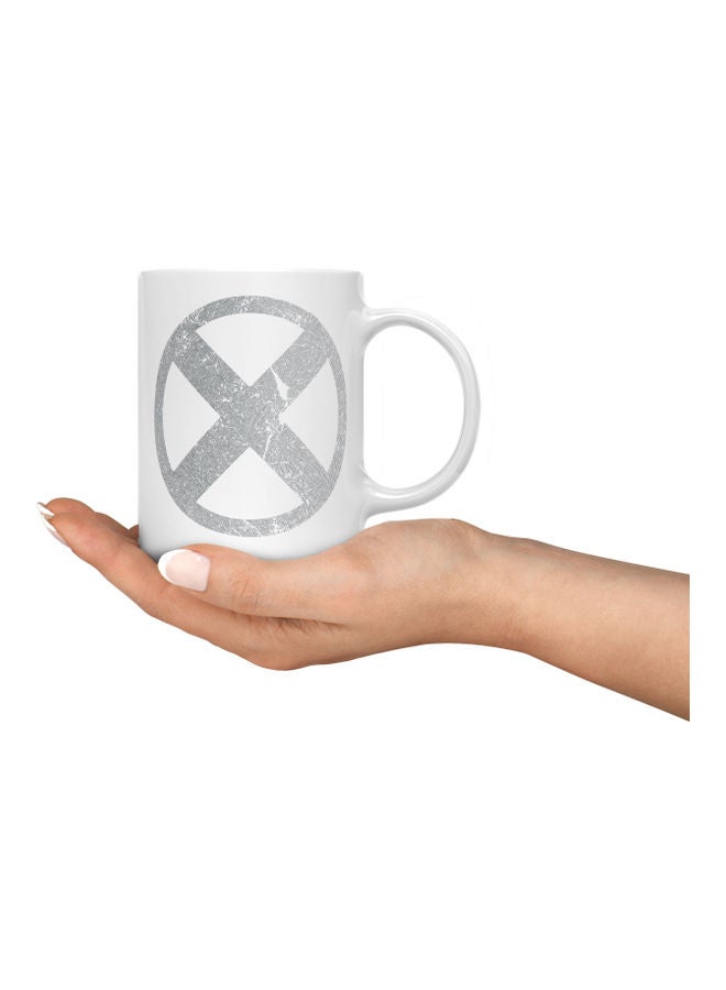 LOUD UNIVERSE Wolverine Logo Printed Coffee Mug White/Grey  - Image 3
