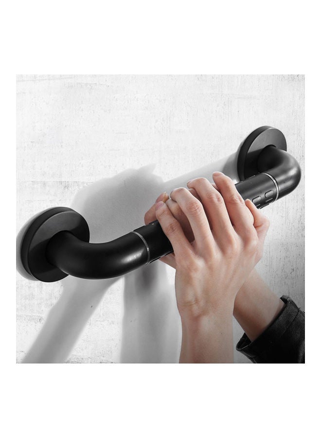Bathroom Grab Bar Black 23inch - Image 3