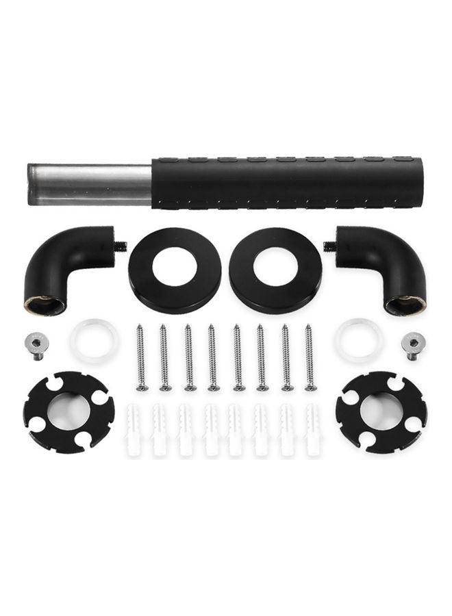 Bathroom Grab Bar Black 23inch - Image 5