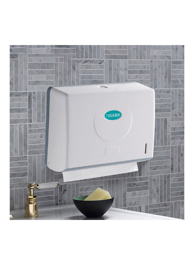 Generic - Paper Towel Dispenser White 27.00x9.00x26.00cm - Image 1