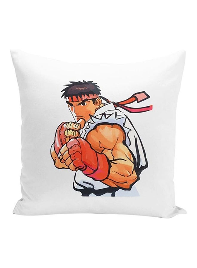 زاب غطاء وسادة مطبوع متعدد الألوان 40x40سم