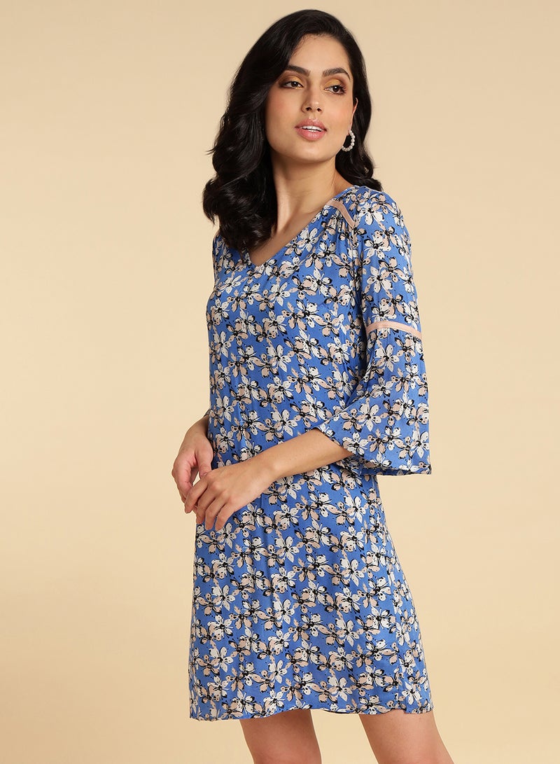 Aila - Stylish Mini Dress Multicolour - Image 1