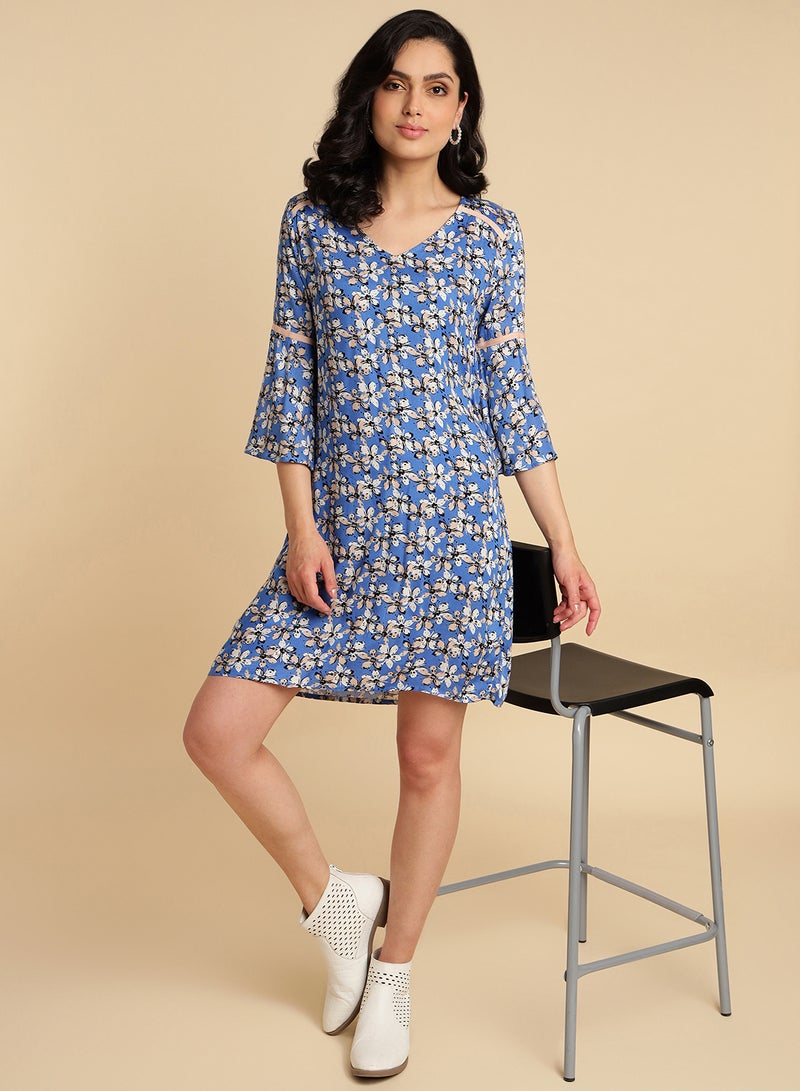 Aila - Stylish Mini Dress Multicolour - Image 1