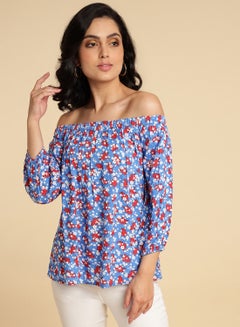 blue/ pink multicolor