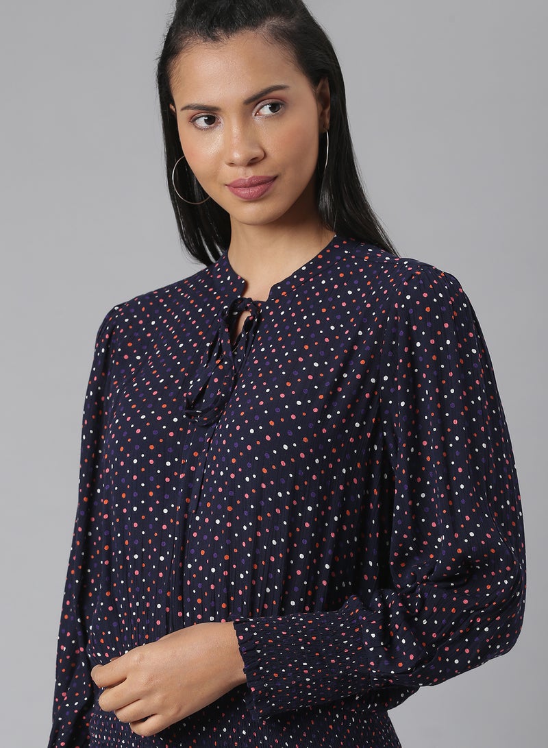 Aila Fashionable Casual Top Multicolour  - Image 4