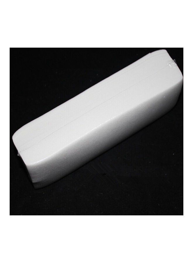 ورق إزالة الشعر بتصميم غير منسوج، 100 قطعة أبيض 20x7x4.5سم - Image 3