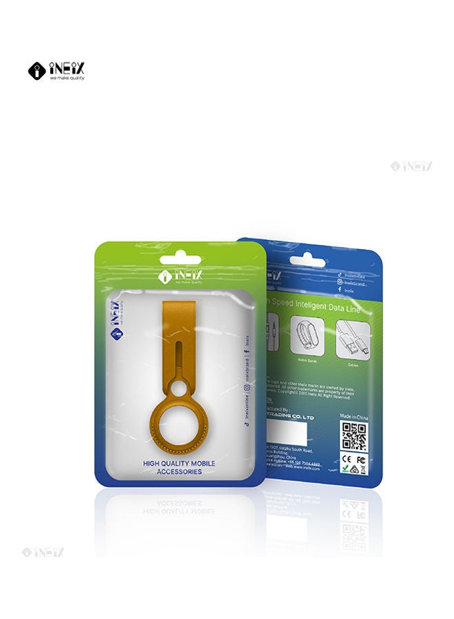 Protective Case Cover For Apple AirTag Yellow