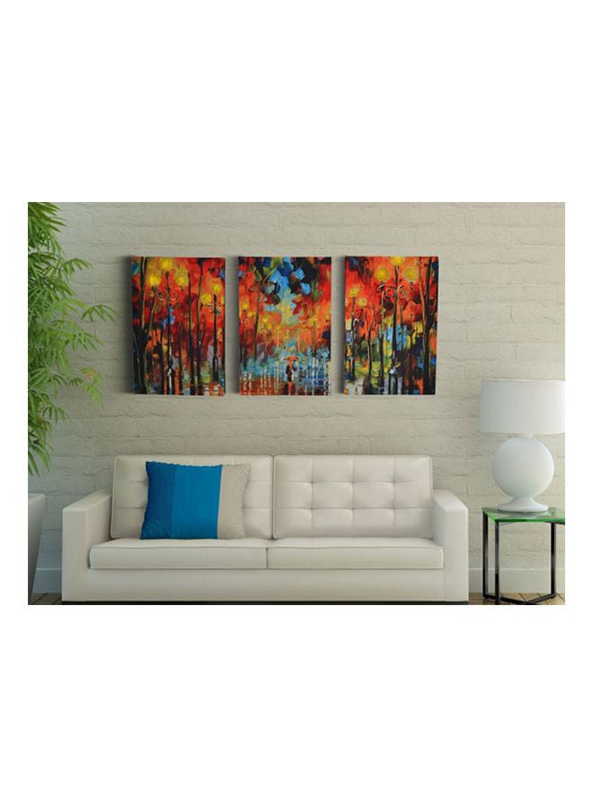 Bobo Design Nature And Landscape Painting Set - Mixed Media Multicolour 60*135cm  - Image 1