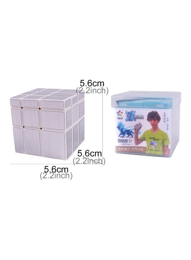 BGM Zhisheng Ice Unicorn Brushed Mirror Brain Puzzle Magic Cube - Image 2