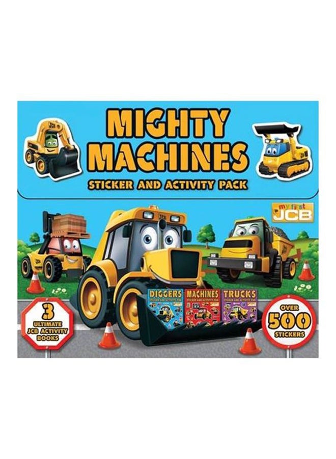 JCB Mighty Machines Sticker And Activity Pack