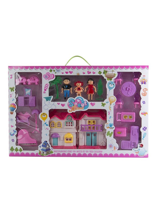 Sweet Home Mini Doll House Furniture Set 