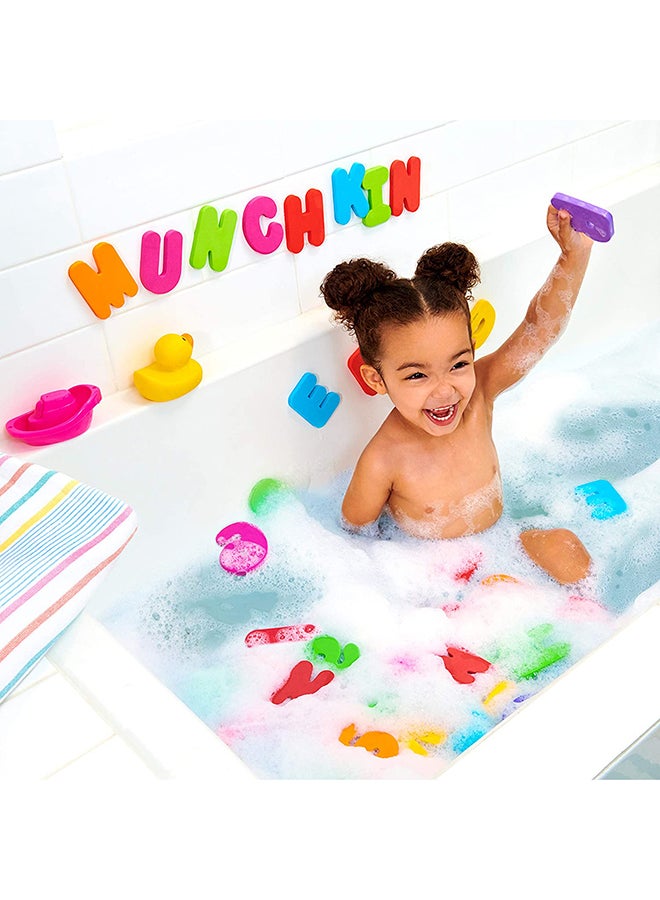 Munchkin - 36-Piece Learn Letters Bath Toy Set - Image 1