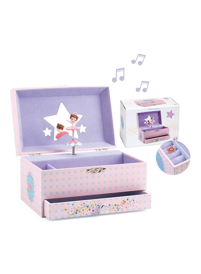 DJECO The Ballerinas Tune Musical Jewellery Box  - Image 3
