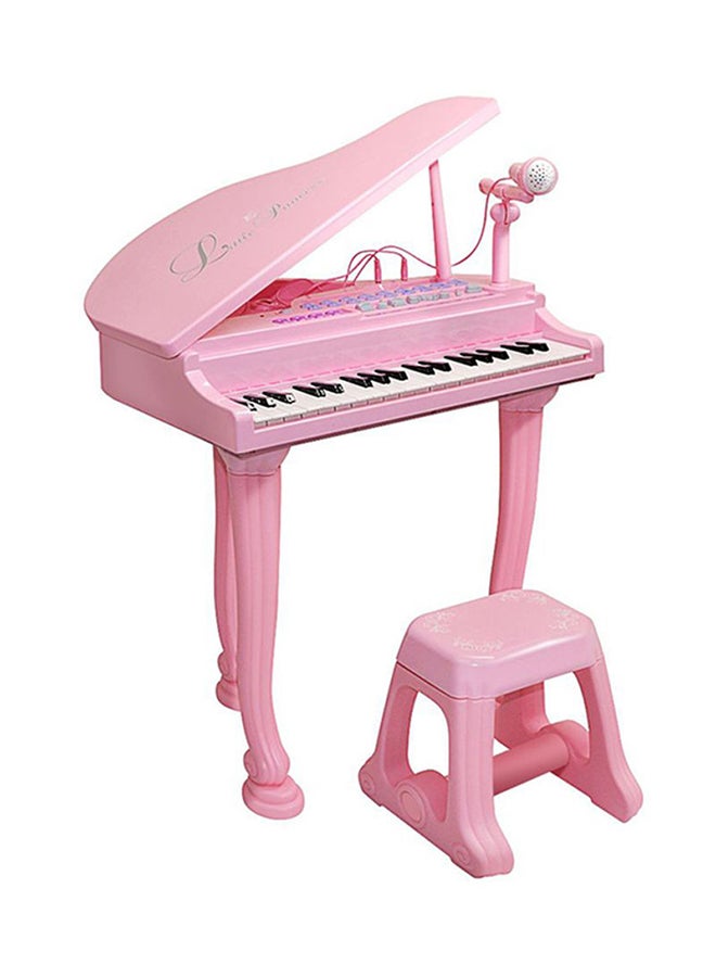 BAOLI Little Princess Piano With Bench And Microphone 650X430X140 Millimeter - Image 1