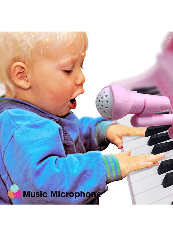 BAOLI Little Princess Piano With Bench And Microphone 650X430X140 Millimeter - Image 4