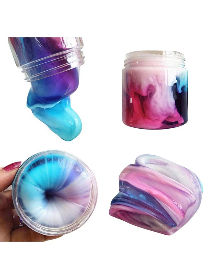 DEBIZHONG Color Mixing Cloud Slime Made Of Natural Resin Multicolored Adults And Kids  - Image 4