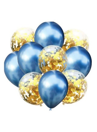 10-Piece Decorative Party Balloons 3.9x7.9x5.9inch - v1629890330/N23146302A_1