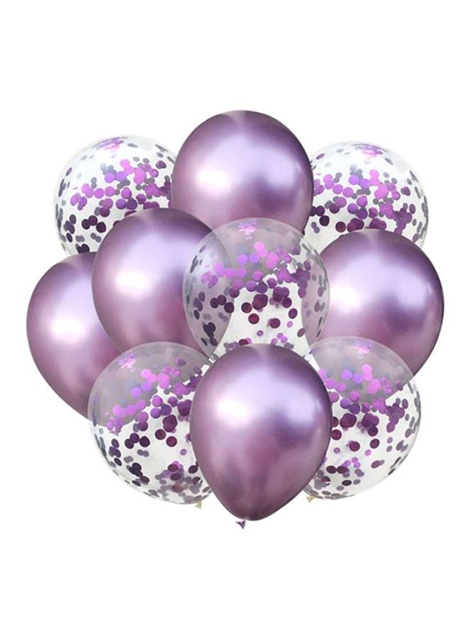 10-Piece Birthday Party Decoration Balloon Set 10x11.8inch - v1629890330/N23146309A_2