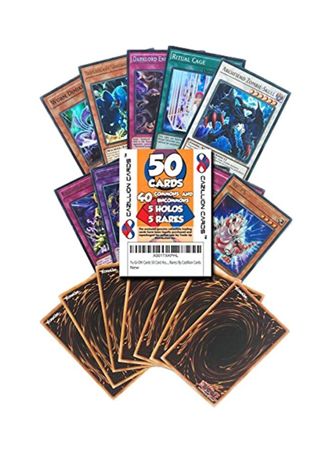 Cazillion Cards 50-Piece Yu-Gi-Oh Playing Cards Set
