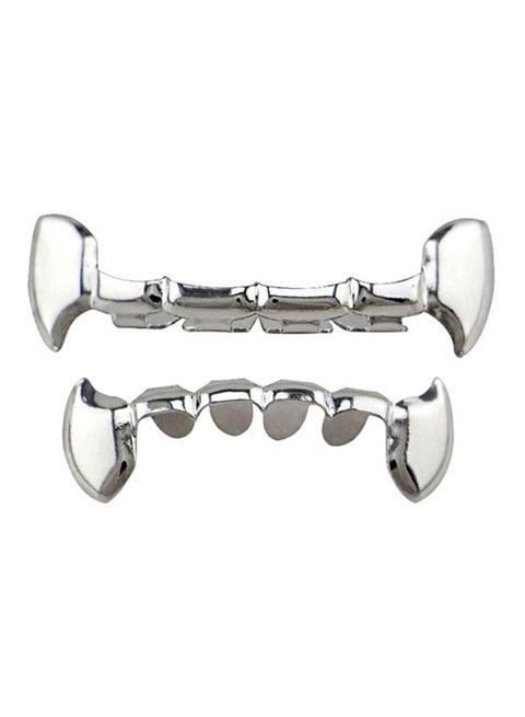 Hip-Hop Vampire Fangs Sliver Teeth Sets
