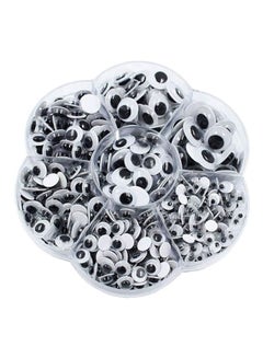 700-Piece Round Wiggle Googly Eyes With Adhesive On Back-Assorted - v1629890347/N26098703A_1