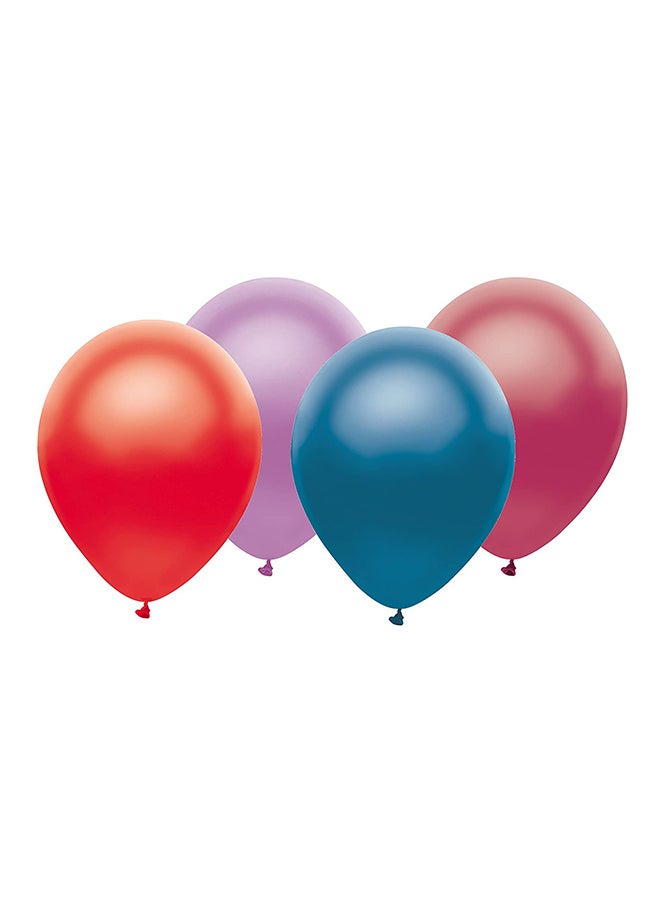 PartyMate 100-Piece Latex Balloon Set 72351 12inch - Image 1