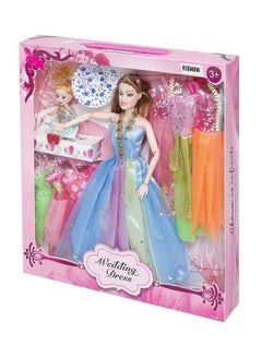 FISHER Fashion Doll With Wedding Dress Set 