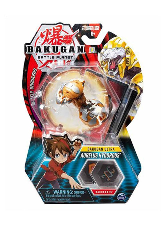 4-Pieces Ultra Aurelus Hydorous Bakugan Battle Planet Set-Assorted 25centimeter