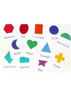 Smart Early Learning Shapes And Colours In Flash Cards  - Image 2