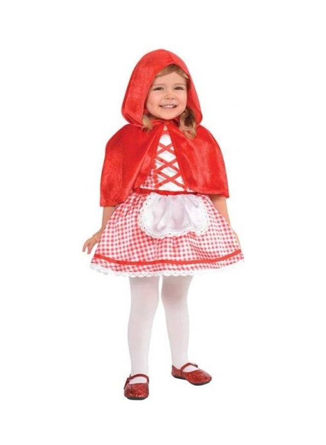 ريزكولر زي تنكري بنمط شخصية قصة "Little Red Riding Hood" 12-24 Months 