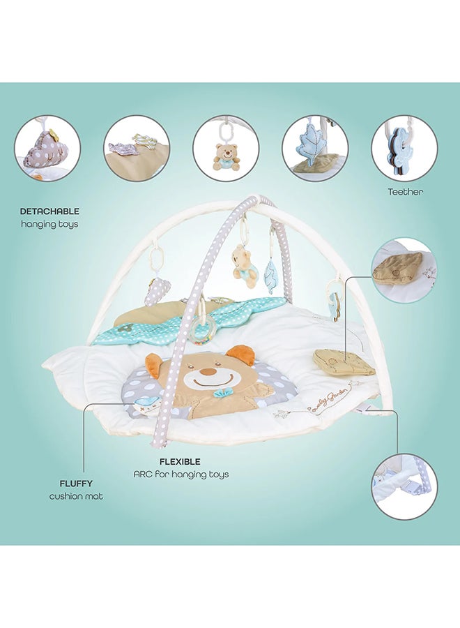 Moon Teapot Bear Baby Playmat And Activity Gym 85x50X85cm - Image 3