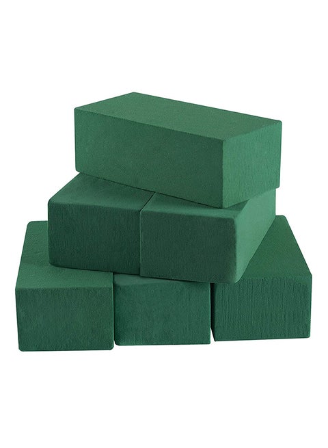 6-Piece Dry Floral Foam for Artificial Flowers