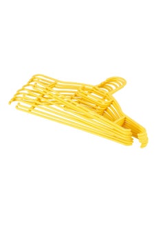 DELCASA 8-Piece Hanger Set Yellow 40.5cm  - Image 1