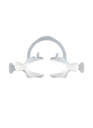 Dental Cheek Lip Retractor C-Shape Mouth Opener with Handle Silver 10 X 1 X 8cm - v1629892510/N50387307A_1