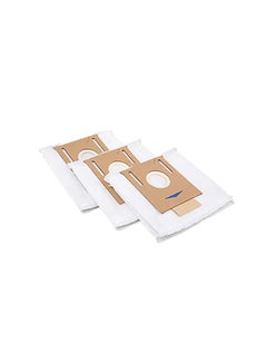Disposable Dust Bag For Ecovacs Deebot 2.5L Auto-Empty Station Works With T8 Aivi / T8 / N8 Pro Plus/ N8 Pro Robot Vacuum And Mop Cleaner 01501BAUXXB08QZF6ZNC Black