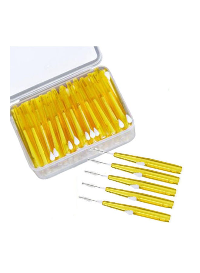 60-Piece Oral Hygiene Interdental Cleaning Brushes - Image 3