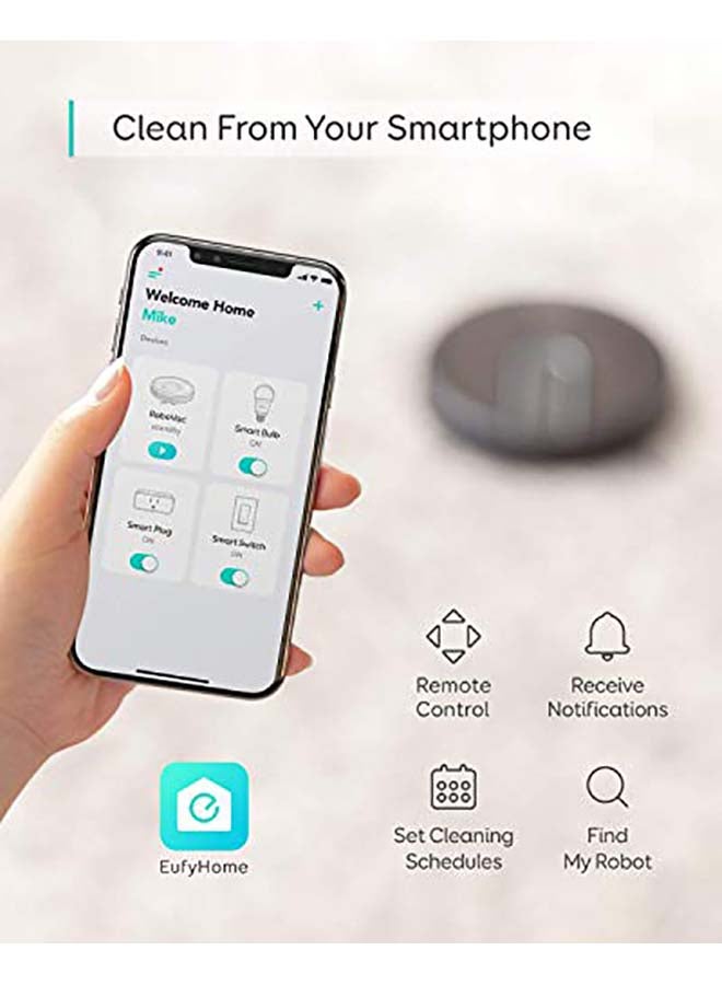 eufy - Robovac G30 Robot Vacuum With Smart Dynamic Navigation 2.0 100 ml 0 W 01510BAUXXB09542VWN9 Black - Image 1