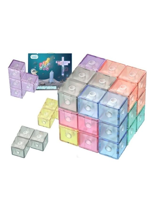 BGM Luxury Magnetic Building Blocks Cube Assembling Puzzle Toy - Image 2